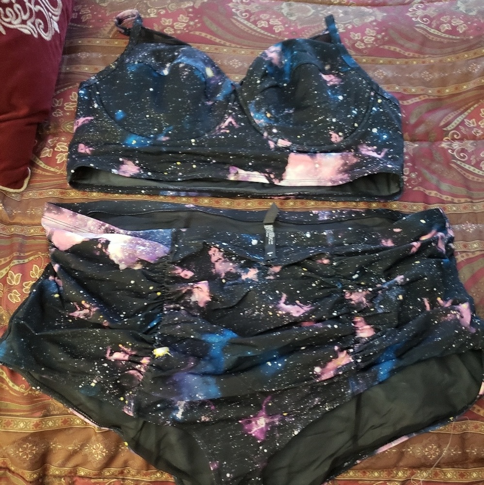 Torrid galaxy swimsuit